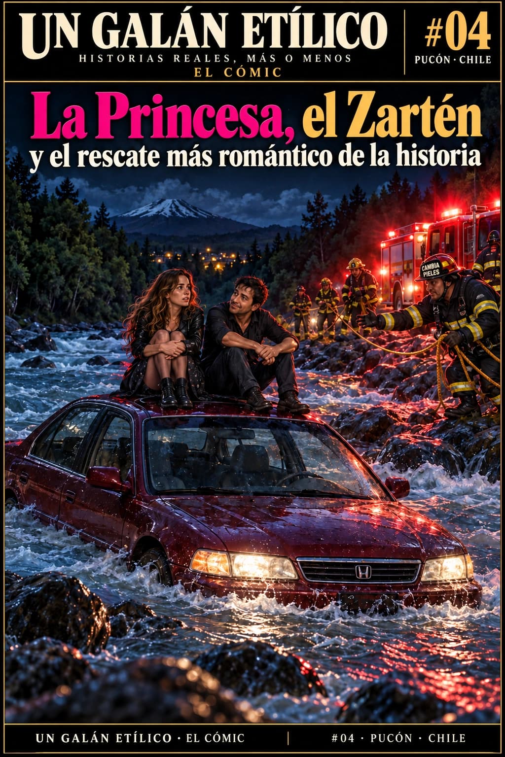 Portada de La Princesa, el Zartén y el rescate más romántico de la historia
